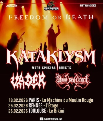 Live Report - Kataklysm + Vader + Blood Red Throne